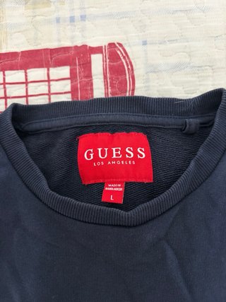 Sudadera Guess Azul Marino