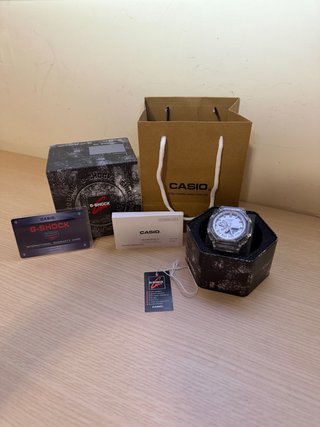 Casio G-Shöck Reloj Plata