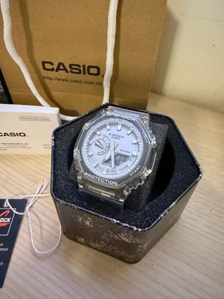 Casio G-Shöck Reloj Plata