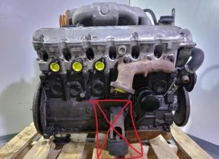 Motor completo BMW 3 E21 323 I · Código 323EK