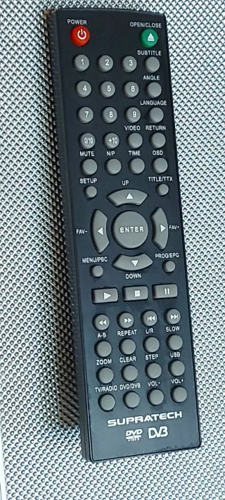 Mando DVD SUPRATECH