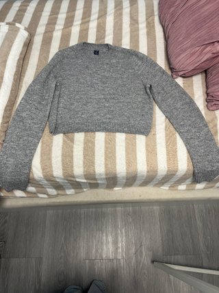 Jersey gris de punto