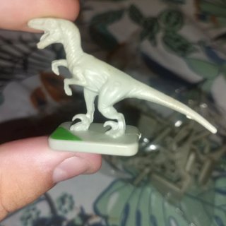 Figuras Jurassic Park Monopoly Antiguo