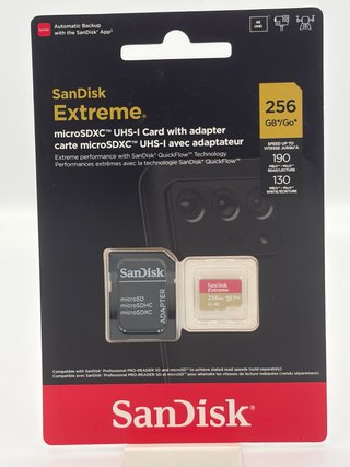 microSD Sandisk 256 GB Extreme Original