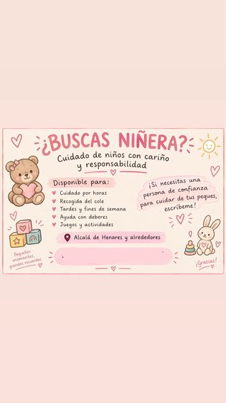 Empleo niñera