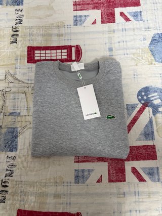 Sudadera Lacoste gris