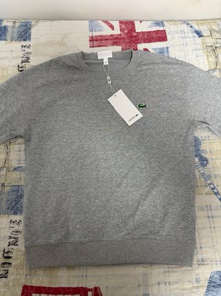 Sudadera Lacoste gris