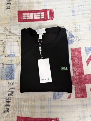 Sudadera Lacoste Negra