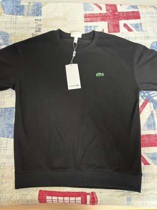 Sudadera Lacoste Negra