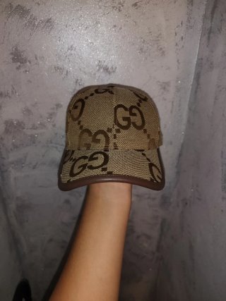 Gorra Gucci Beige y Marrón