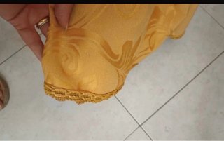 Copriletto matrimoniale sartoriale oro