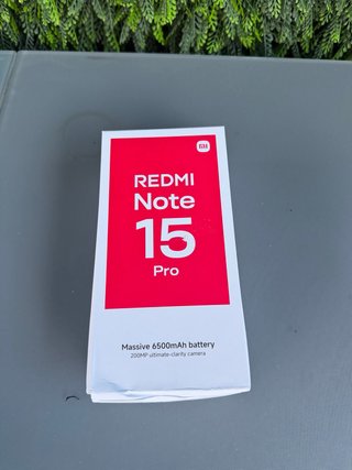 Xiaomi Redmi Note 15 Pro nero sigillato