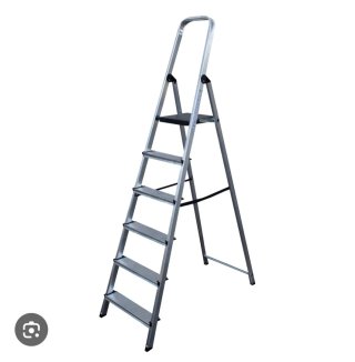 Escalera de Aluminio de 6 Peldaños