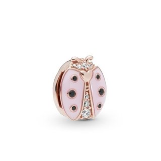 Clip Charm Pandora Rose Mariquita