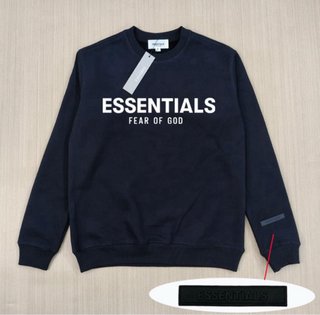 Sudadera Fear of God Essentials Negra