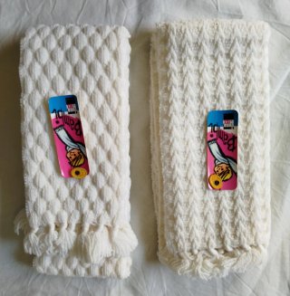 Bufandas Infantiles Bambi Blancas Nuevas