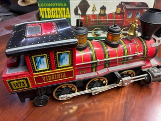 Tren de Hojalata Vintage Virginia 1472