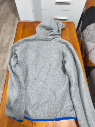Chaqueta Nike Reversible Azul y Gris