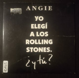 Cd Angie. Yo Elegí A Los Rolling Stones