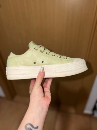 Zapatillas Converse Plataforma Verde