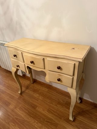 Cómoda Luis XV 5 cajones madera