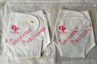 Pañales Vintage Algodón Galeras Preciados