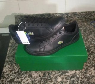 Zapatillas Lacoste Negras