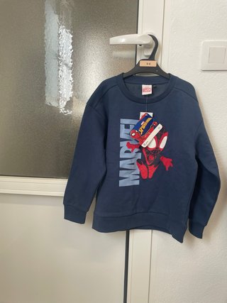Sudadera Spiderman Marvel Azul