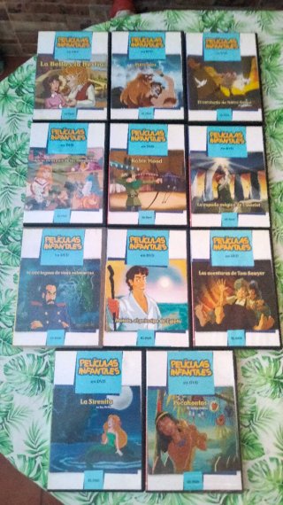 Lote de 11 Películas Infantiles en DVD