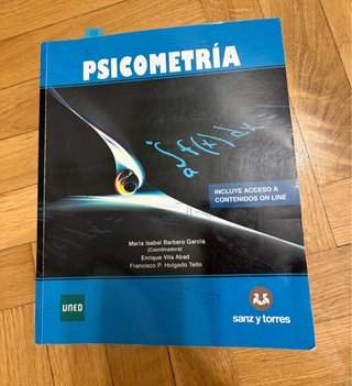 Libro Psicometría UNED