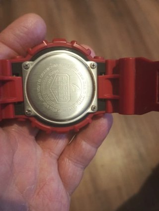 Reloj Casio G-Shock GA-100B-4AER Rojo