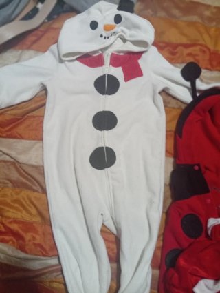 Disfraz Muñeco Nieve Bebé