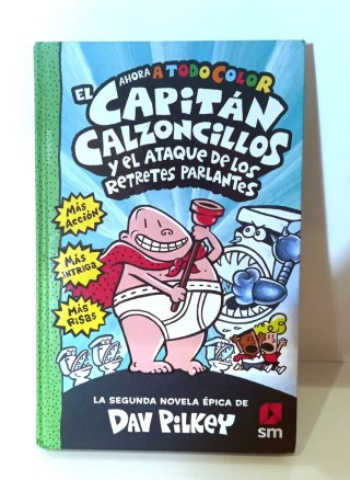 Libro "EL CAPITÁN CALZONCILLOS".