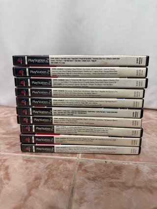 Lote de 10 Discos Demo PlayStation 2 (PS2)