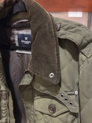 Chaqueta Hackett acolchada verde militar Talla XL