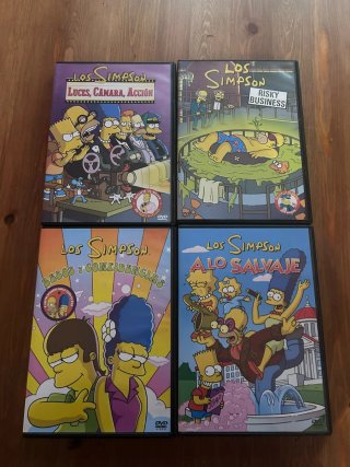 DVD Los Simpson: Luces, Cámara, Acción