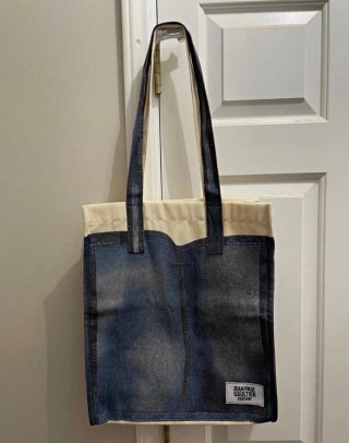 Bolso Tote Denim Jean Paul Gaultier Parfums