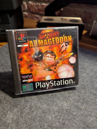 Worms Armageddon PS1 completo 🇪🇦