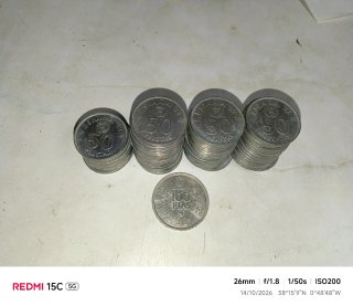 Colección 70 Monedas 50 Pesetas Mundial 82.