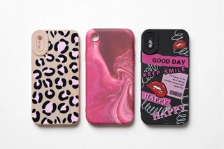 Confezione da 3 custodie per iPhone X/XR/XS