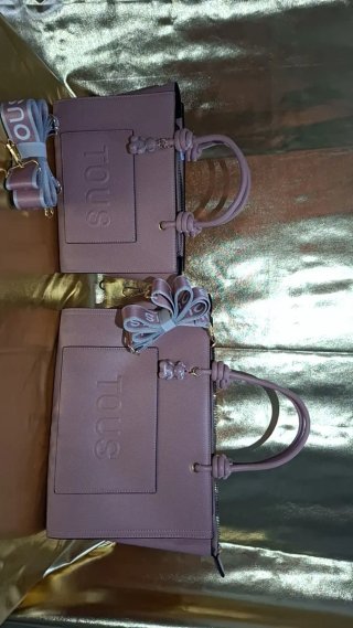 Bolso  Rosa y Dorado