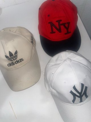 Lote de 3 Gorras