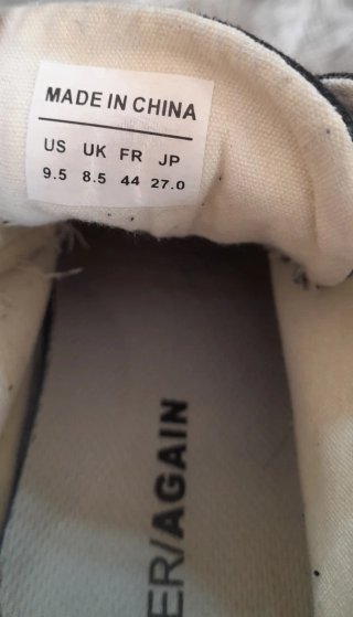 Scarpe nere uomo taglia 44