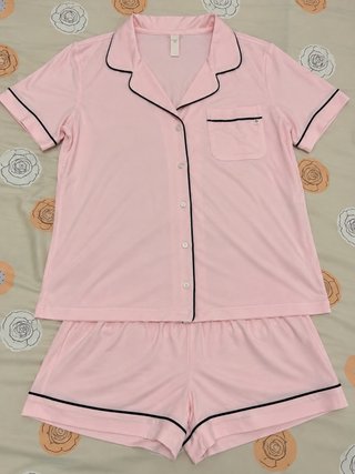 Pijama Victoria's Secret Rosa Talla L Nuevo