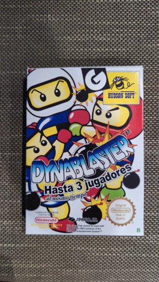 Dynablaster. NES. PAL Esp