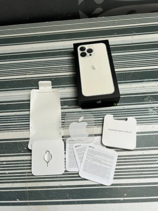 Caja vacía para iPhone 13 Pro, Silver, 128 Gb