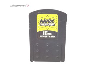memory card ps2 max memory 16mb