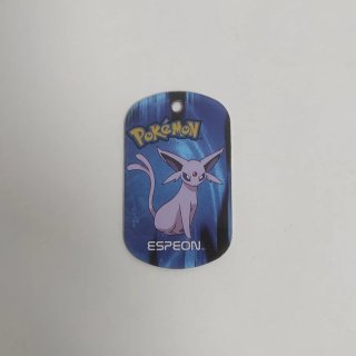Pokémon Espeon #196 Metal Tag 2006 E-MAX