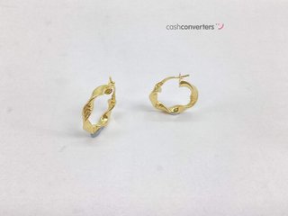 argollas oro 18k