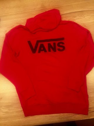 Sudadera Vans Roja